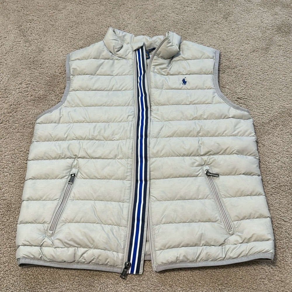 Boys Polo Ralph Lauren Puffer Vest Size 14/16